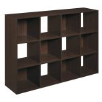 ClosetMaid Cubeicals 12 Cube Organizer Espresso