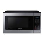 Samsung - 1.1 Cu. ft. Countertop Microwave with Grilling Element - Stainless Steel