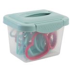 GoodCook 15-Piece Assorted Cookie Cutter Set with Storage Container, Blue/Red, Size: 15 Piece