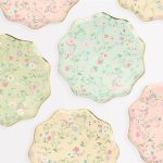 Ladur��e Paris Floral Side Plates