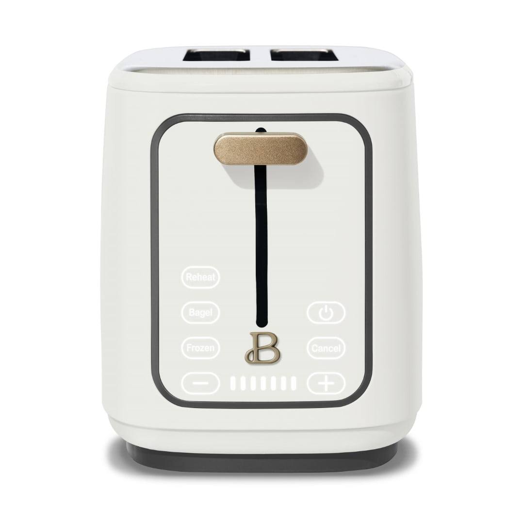 98006588f77329826f643db79b6cb95a78c8575f8185ac8f8fdffd710b8156e1.jpg Beautiful 2 Slice Touchscreen Toaster, White Icing by Drew Barrymore - Image 1