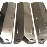 Quickflame Set of Three Stainless Steel Heat Plates for Select Kenmore Gas Grill Models