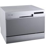 EdgeStar 22 in. Wide 6-Place Setting Energy Star Rated Countertop Dishwasher - Silver