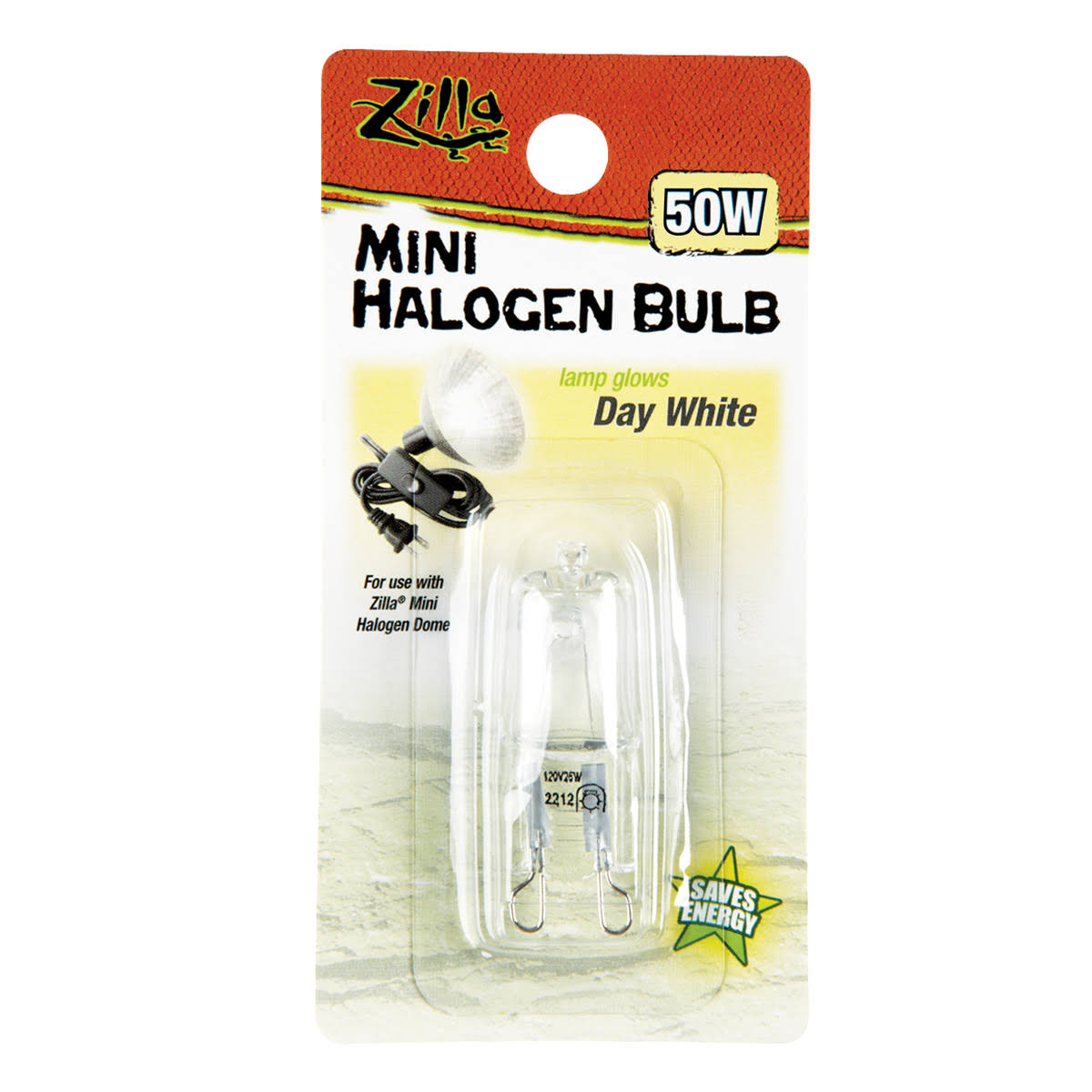 9891cd72e60e49e28f875209f9c752247d25491b22ab98ef27fdc95945036c73.jpg Zilla Mini Halogen Bulb - Day White - 50 W - Image 1