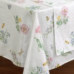Lenox 60" x 120" Butterfly Meadow Oblong Tablecloth
