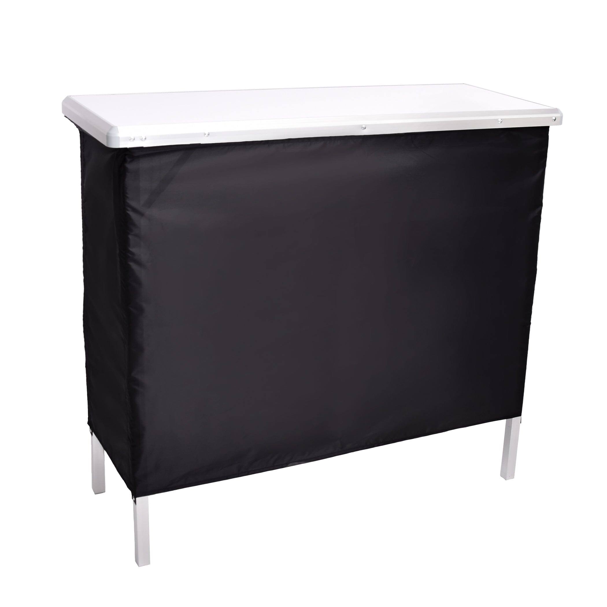 98ffe11cad9c80a6bc69af9c4e507ba4388b2c7630cd5dff86d432c75000d762.jpg GoPong Portable High Top Party Bar Includes 3 Front Skirts and Carrying Case - Image 1