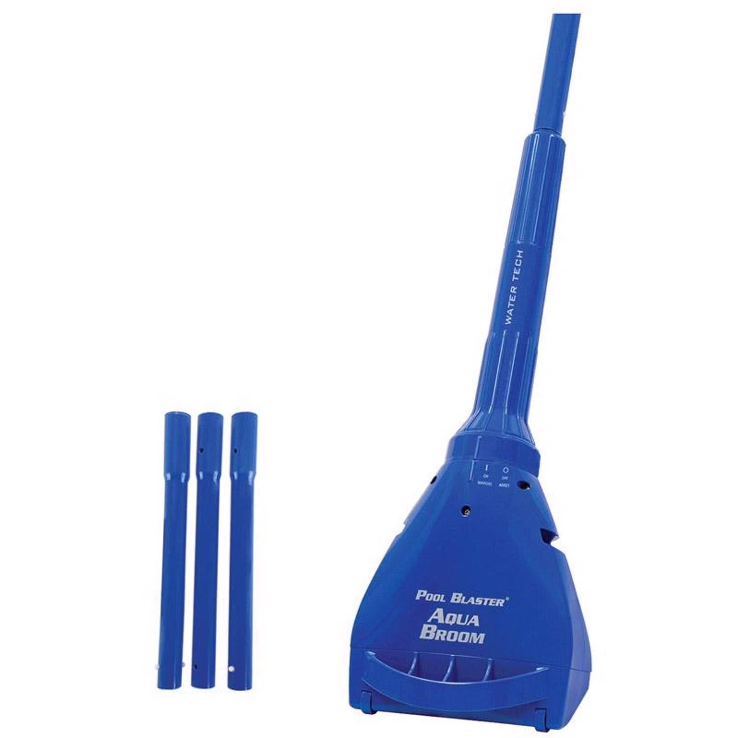 99289103f195be058e787347fdfe880aae0ad97b1cedb8affb3219959880b9b9.jpg Water Tech Pool Blaster iVac Pearl Robotic Pool Cleaner, Blue - Image 1