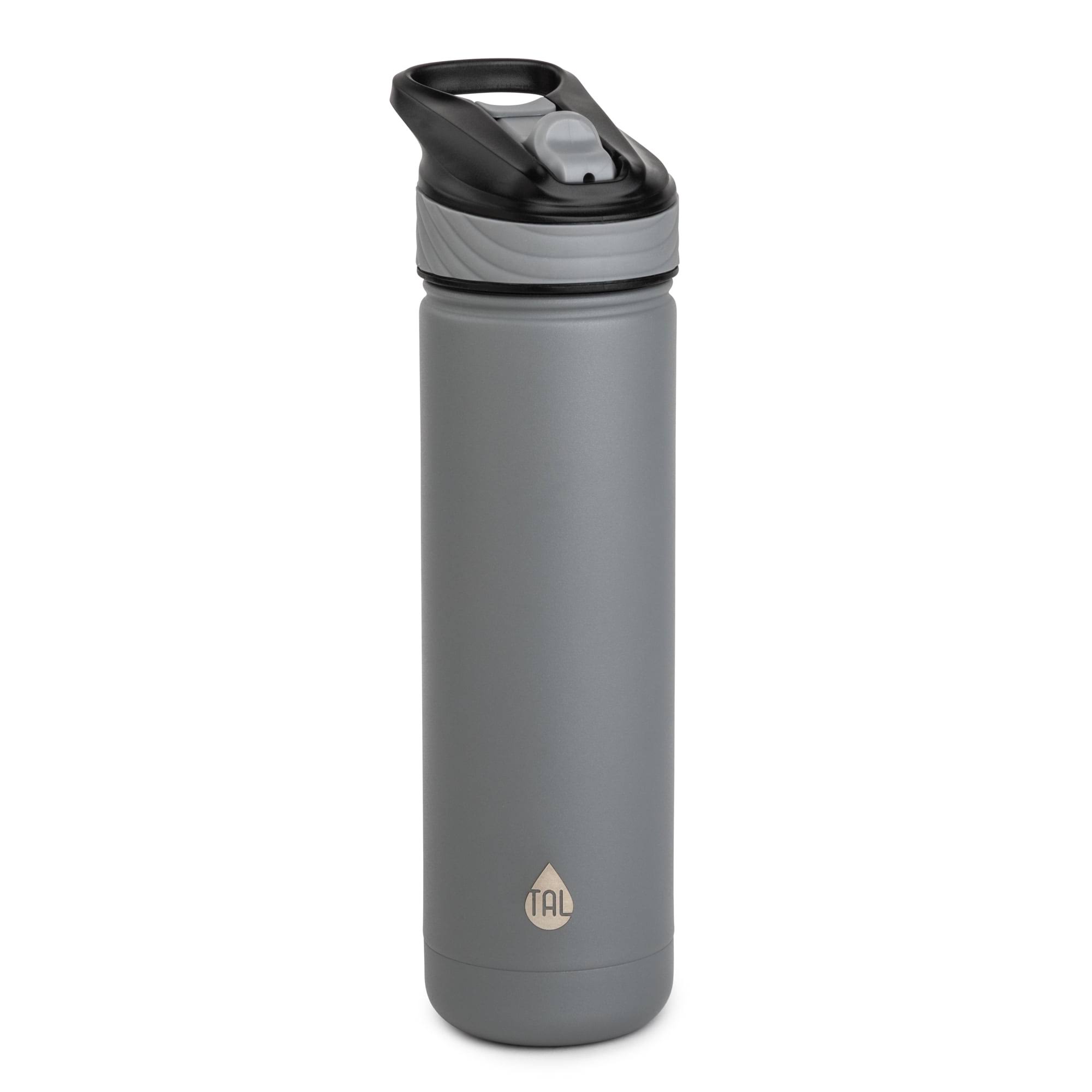 9928a80608ece2404c47536f324135b27e0eb4f90ffc85ccc77e23b2f121d1d0.jpg Tal Stainless Steel Ranger Water Bottle 26 fl oz, Gray - Image 1