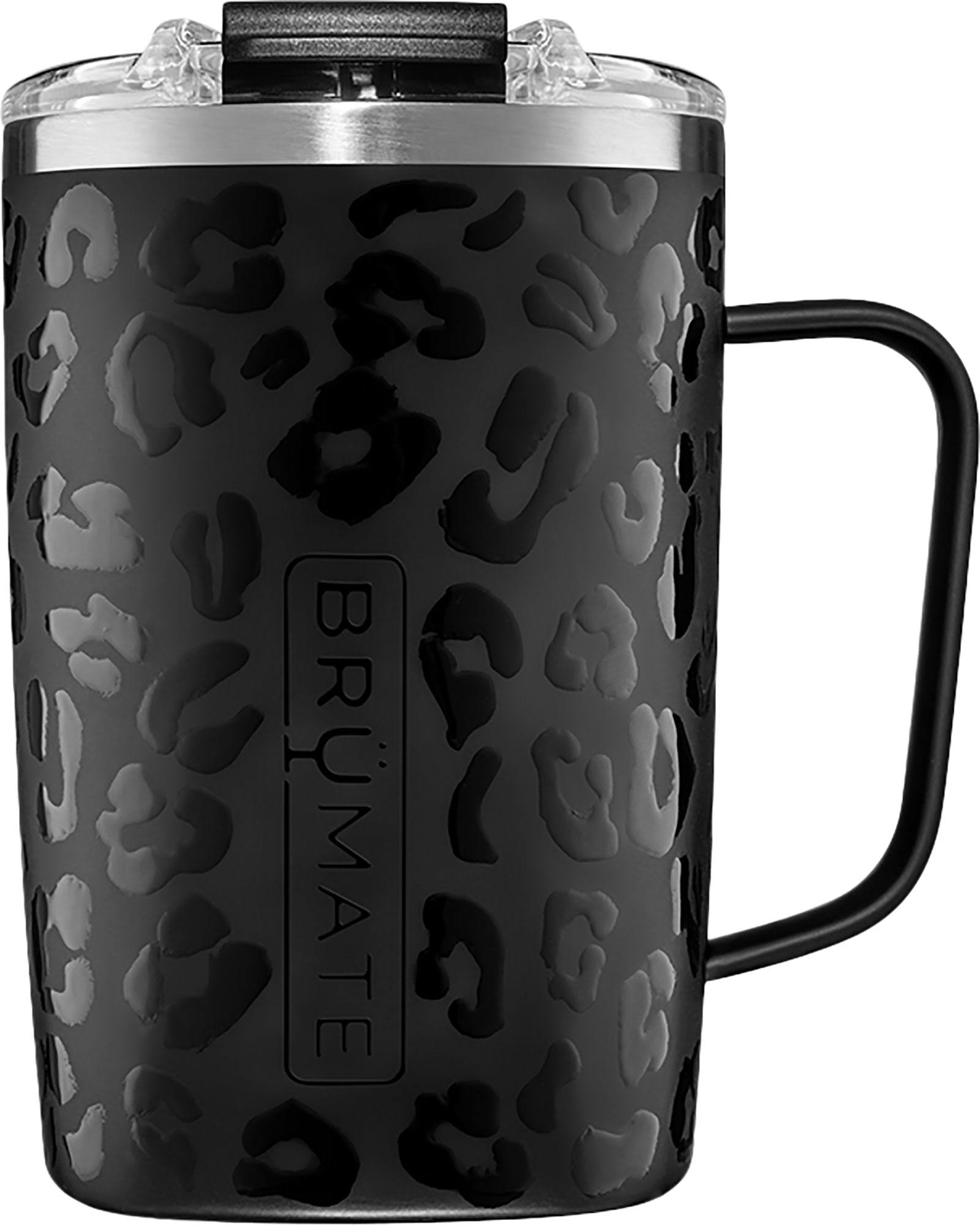 999664bf0a9a2c3b3a4fb404b5c0ab564cb88ff2c167aeb827c592c3c7023a42.jpg BruMate Toddy Mug 16.oz Onyx Leopard - Image 1