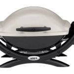 Weber 1-Burner Liquid Propane Portable Tabletop Grill with Push-Button Ignition