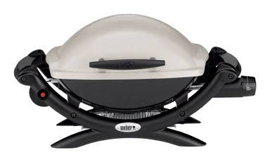 99f7fbdfce8a902d410b67c9861d370f0ec5821dacb76e051a446d15af18a77a.jpg Weber 1-Burner Liquid Propane Portable Tabletop Grill with Push-Button Ignition - Image 1