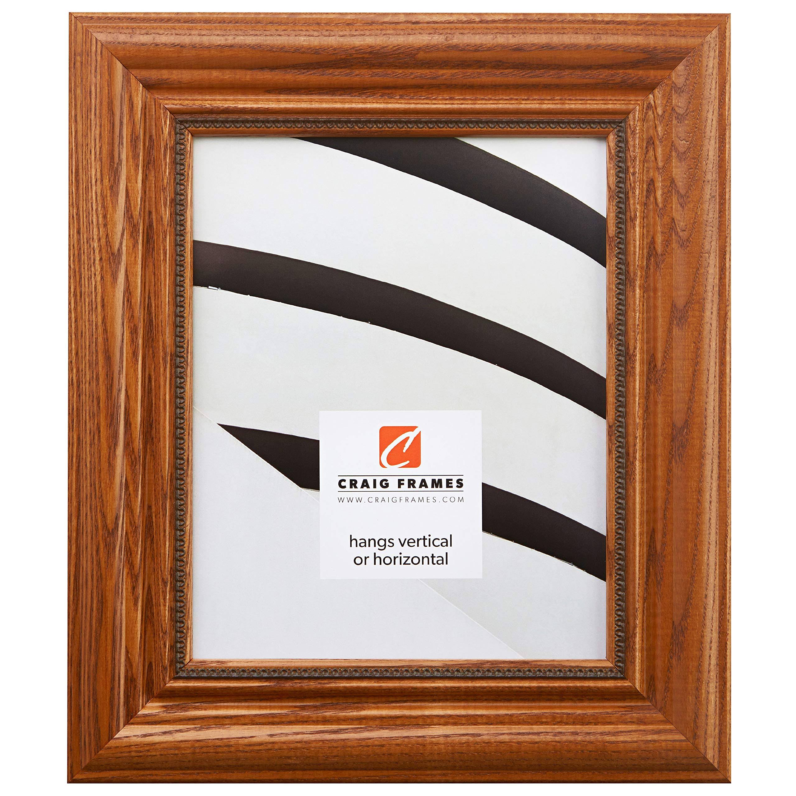 9a3d8b83304cbf84fc952807c208211b7a3e847729722ee1a1574b9635312dff.jpg Colonial Ornate 2.25", Honey Brown Picture Frame - Image 1