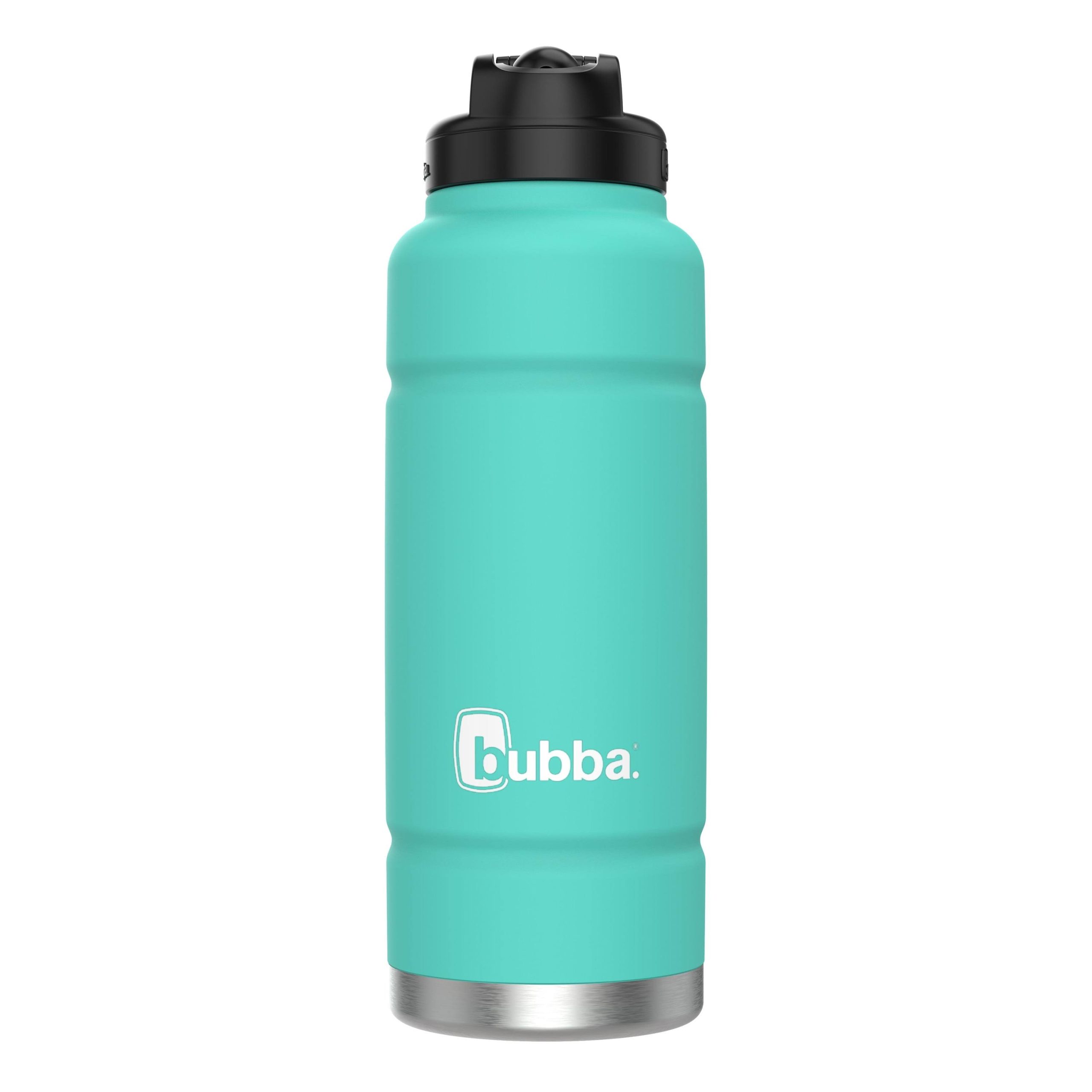 9a674b1b388d8e80dbef446026d5422004b5e008ad8a6a2700a88cfcac08e2cf.jpg Bubba Trailblazer Insulated Stainless Steel Water Bottle with Straw Lidin Teal, 40 oz., Rubberized, Size: 40 fl oz - Image 1