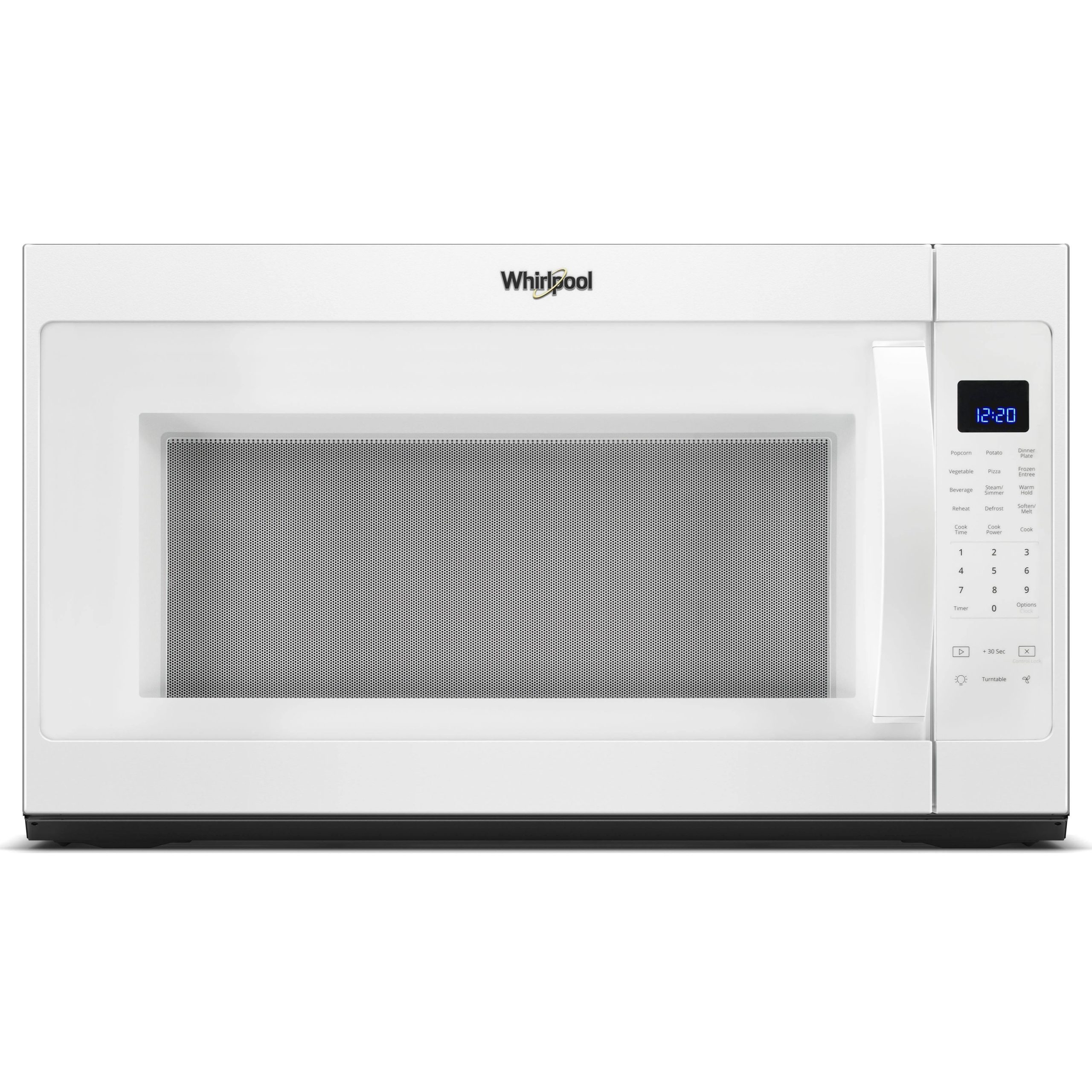 9ac47c7861ebf981e80d69b316774983dc22b6122c3706fd2fe6cd6aeef69fc2.jpg Whirlpool WMH53521HW 2.1 Cu. ft. Over-The-Range Microwave with Steam Cooking White - Image 1