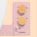 Tushy Spa 3.0 Bidet Attachment | Warm Water | Pink/Bamboo