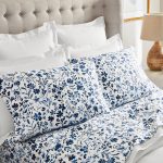 Boll & Branch Signature Botanical 4-Piece Organic Cotton Sheet Set - Navy