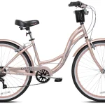Kent 26 In. Bayside Women'S Cruiser Bike, Rosé Gold