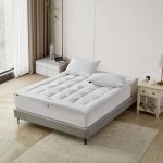 Farm to Home Twin 100% Organic Cotton Down Alternative 2" Gusseted Mattress Topper