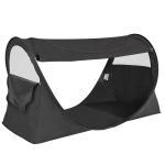 Alvantor Queen-size Pop-Up Bed Canopy, Black