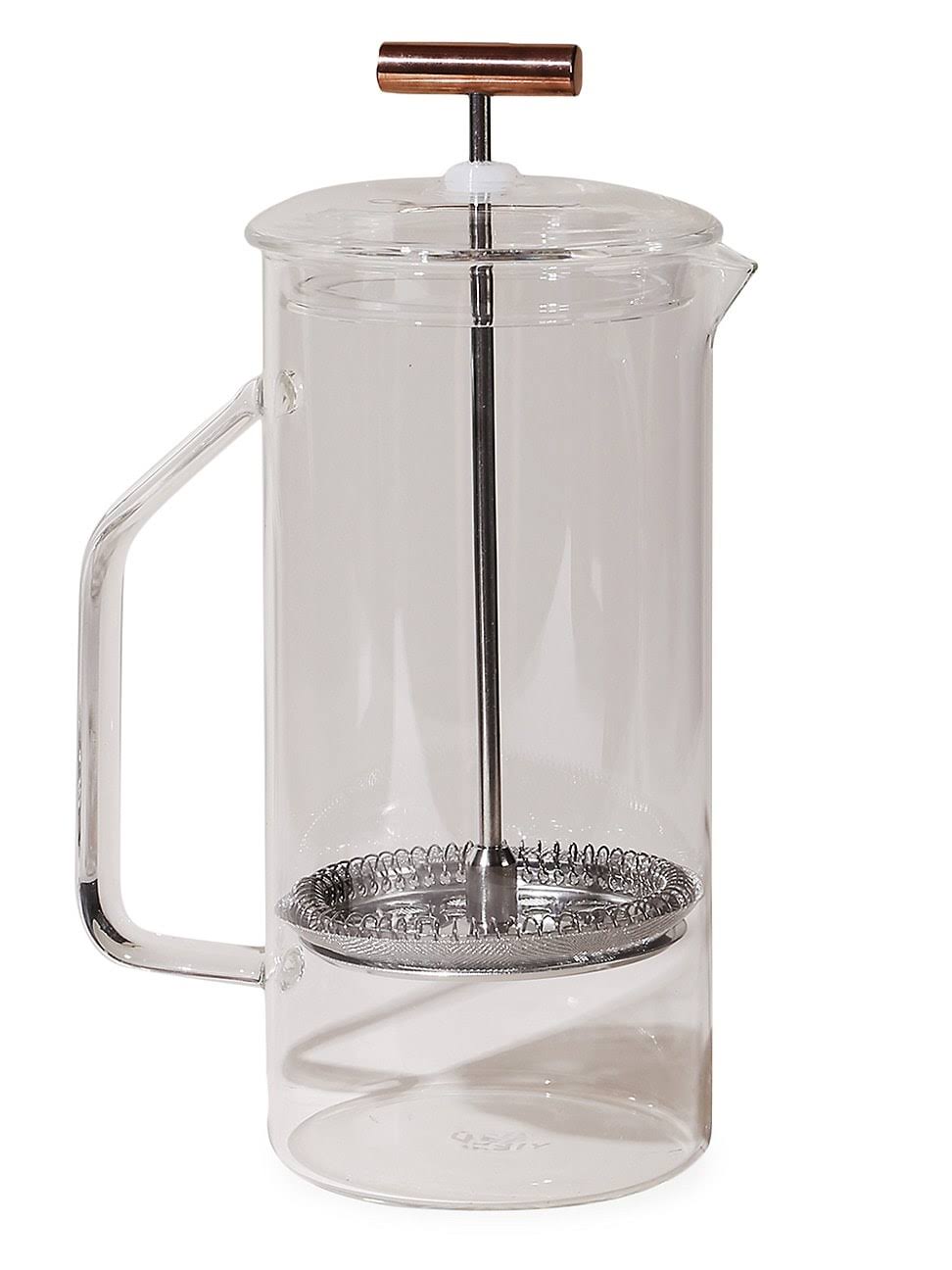 9bc303505347de2009ac524805779cf72c792d45165931e9a5ed0a27ffbba119.jpg Yield - Clear Glass French Press - Image 1