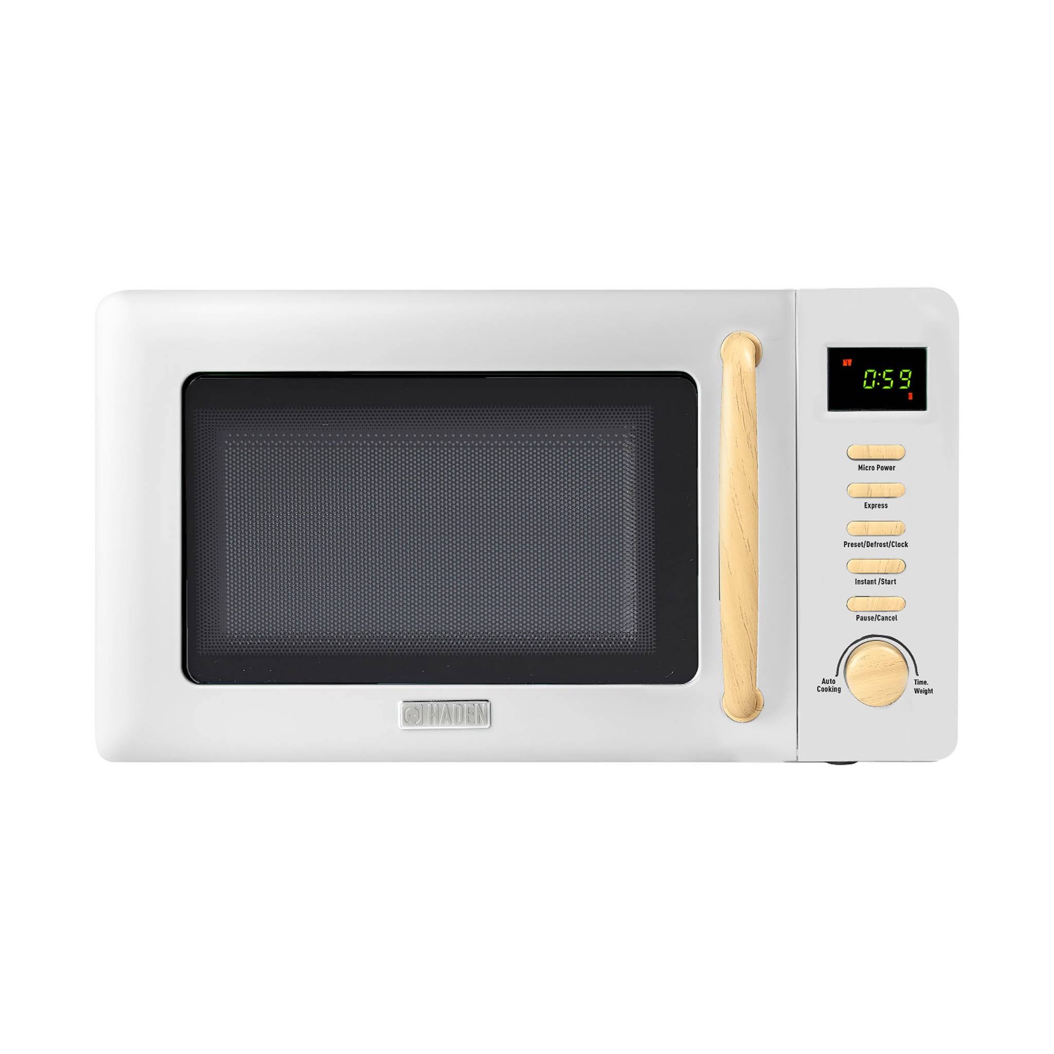 9bcc439da29bf7dd2decd3bc31779efb746d239125278237e81e246706643343.jpg Haden Dorchester Matte White Compact Microwave - Image 1