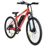 GOTRAX Traveler 29" Adult Electric Bicycle, 500W Motor up 20mph Commuter E - Bikes for Adults, Orange