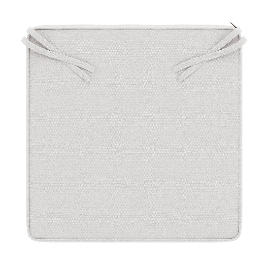 9c75b485fe66b1130c5468ecdc8c4053f29f526240c6ee26527c7a91ecc16430.jpg Outdoor Sunbrella Seat Cushion Sand & Stable Fabric: Canvas Natural - Image 1
