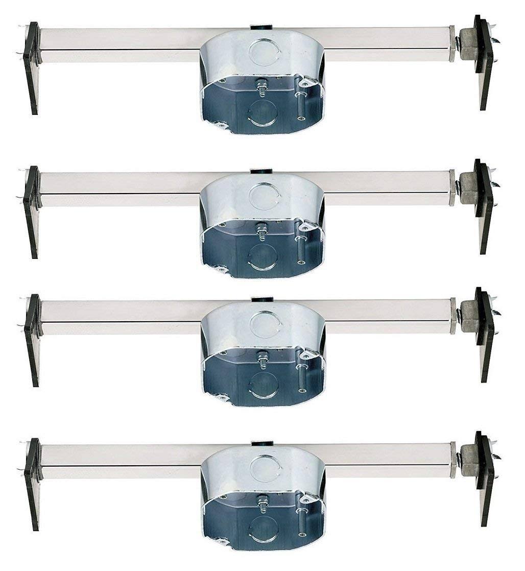 9ca0404c85715bb3fd74c72a3c47fdddbdd01b2fec921ce963435b906424904b.jpg Westinghouse 4 Saf-T-Braces for Ceiling Fans, 3 Teeth, Twist and Lock - Image 1