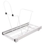 Hardware Resources Can-Ebmsw-R Pullout Waste Container System, White