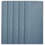 Dalix Arctic Blue Vertical Blind Texture Slats Window Size 70.5 Qty 5 Pack