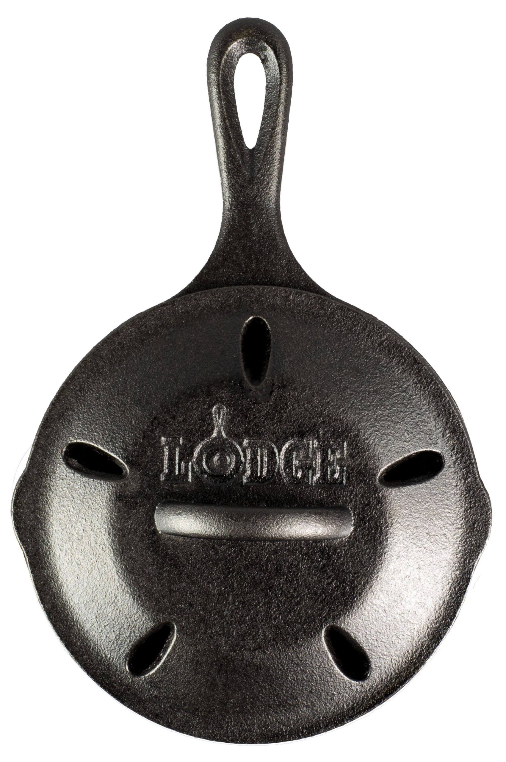 9cb43f6a116c2767acfad871685905cb52c4b7b80beafcc21de68d1eb9f96bf6.jpg Lodge Cast Iron Smoker Skillet - 6.5 in - Image 1
