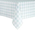 Way to Celebrate Springham Gingham Fabric Tablecloth, Multi-Color, 60 inchw x 102 inchL, Size: 60 x 102