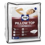 Sealy - King Pillow Top Luxury Mattress Pad