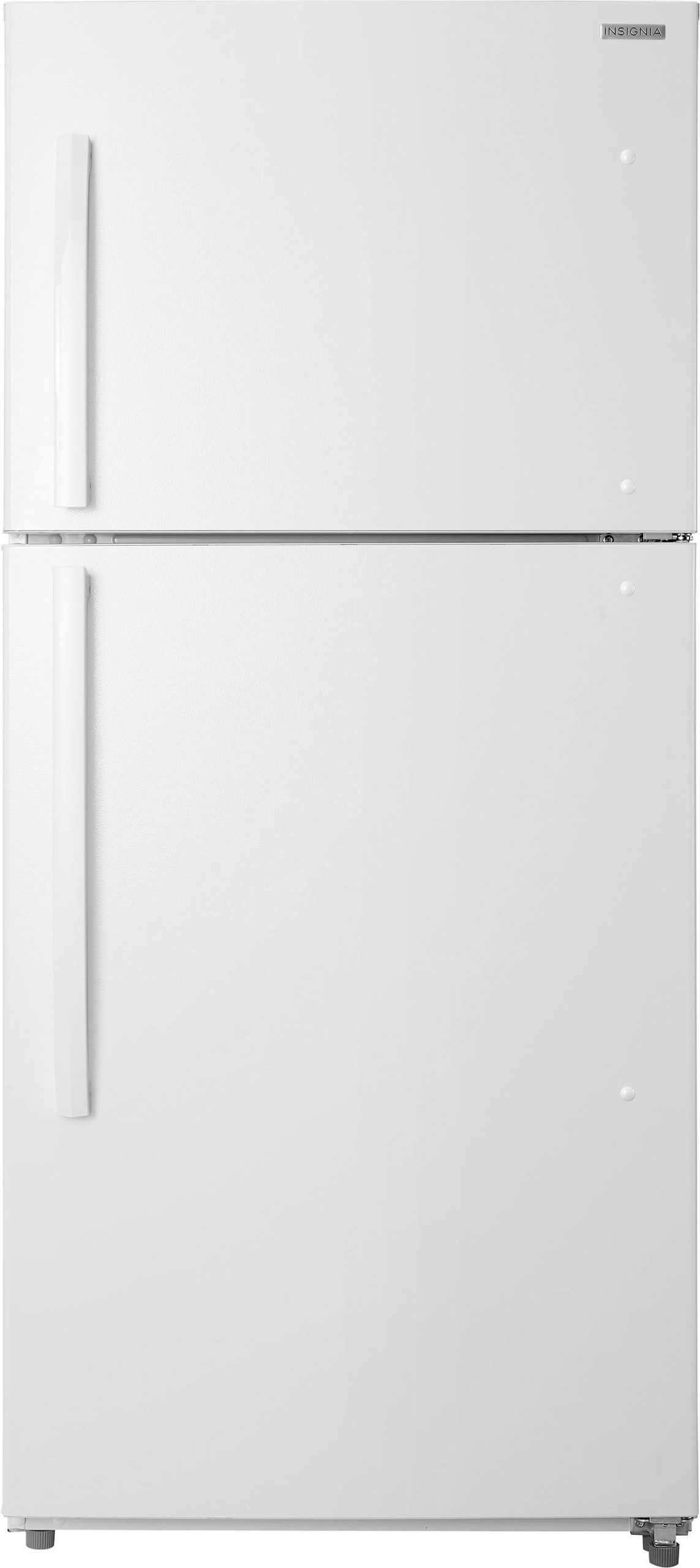 9d263dce28fb16b88ce253e236a630d9d3afd9c554595a9fb00bd67ea3ed86cf.jpg Insignia - 18 Cu. ft. Top-Freezer Refrigerator - White - Image 1
