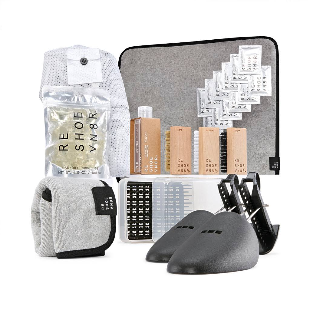 9d2b22a3ffd74edc77989b3208b8ae5e6ab4c3ea0ed811c128d5a023301b9a64.jpg Reshoevn8r Signature Shoe Cleaning Kit - Image 1