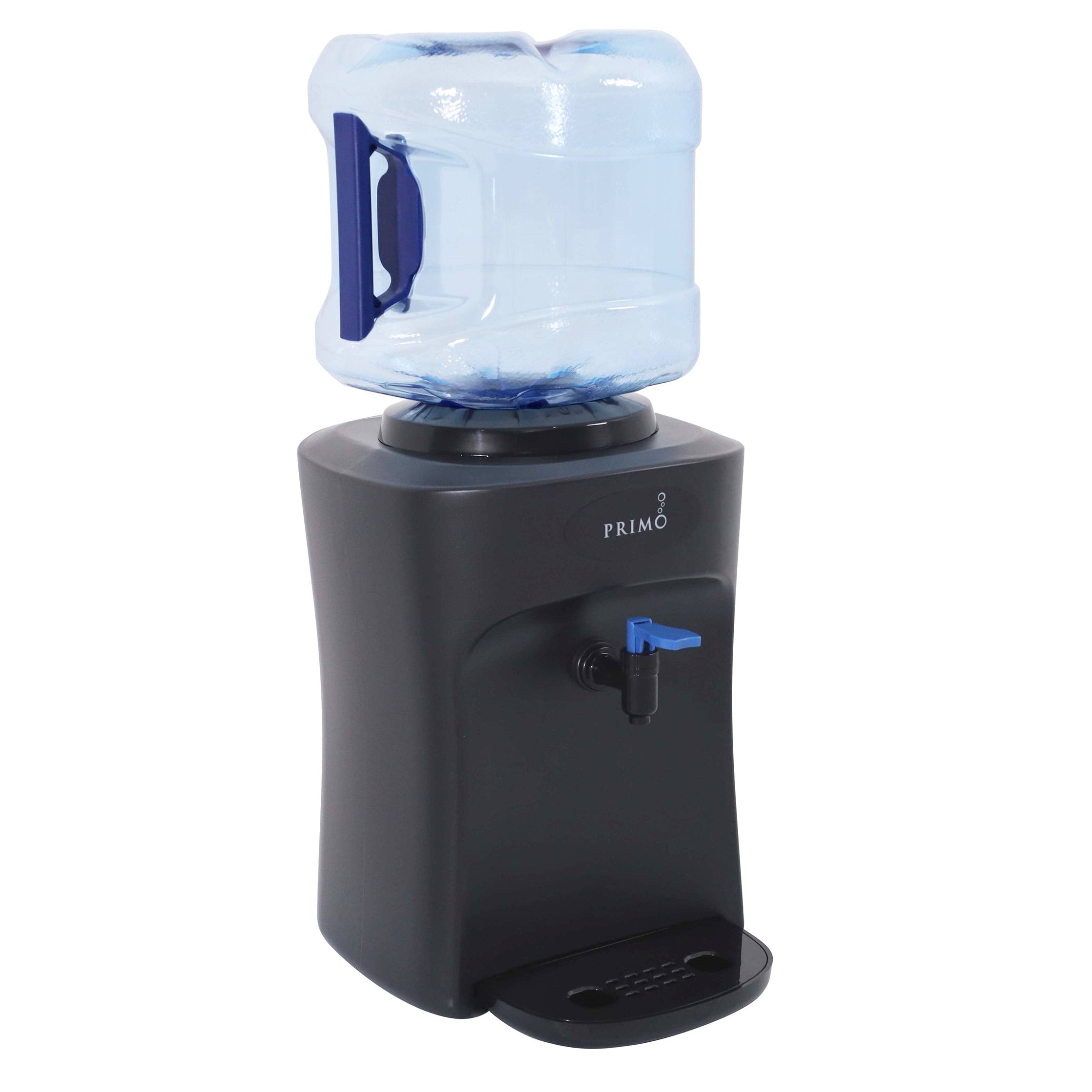 9d632d290519ad7c36aea84304cdca7055227a6f36c143cfbdde8725f130aa34.jpg Primo Countertop Water Dispenser Top Loading, Room Temperature, Black - Image 1