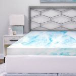 SensorPEDIC 4" Gel Swirl Memory Foam Full Mattress Topper