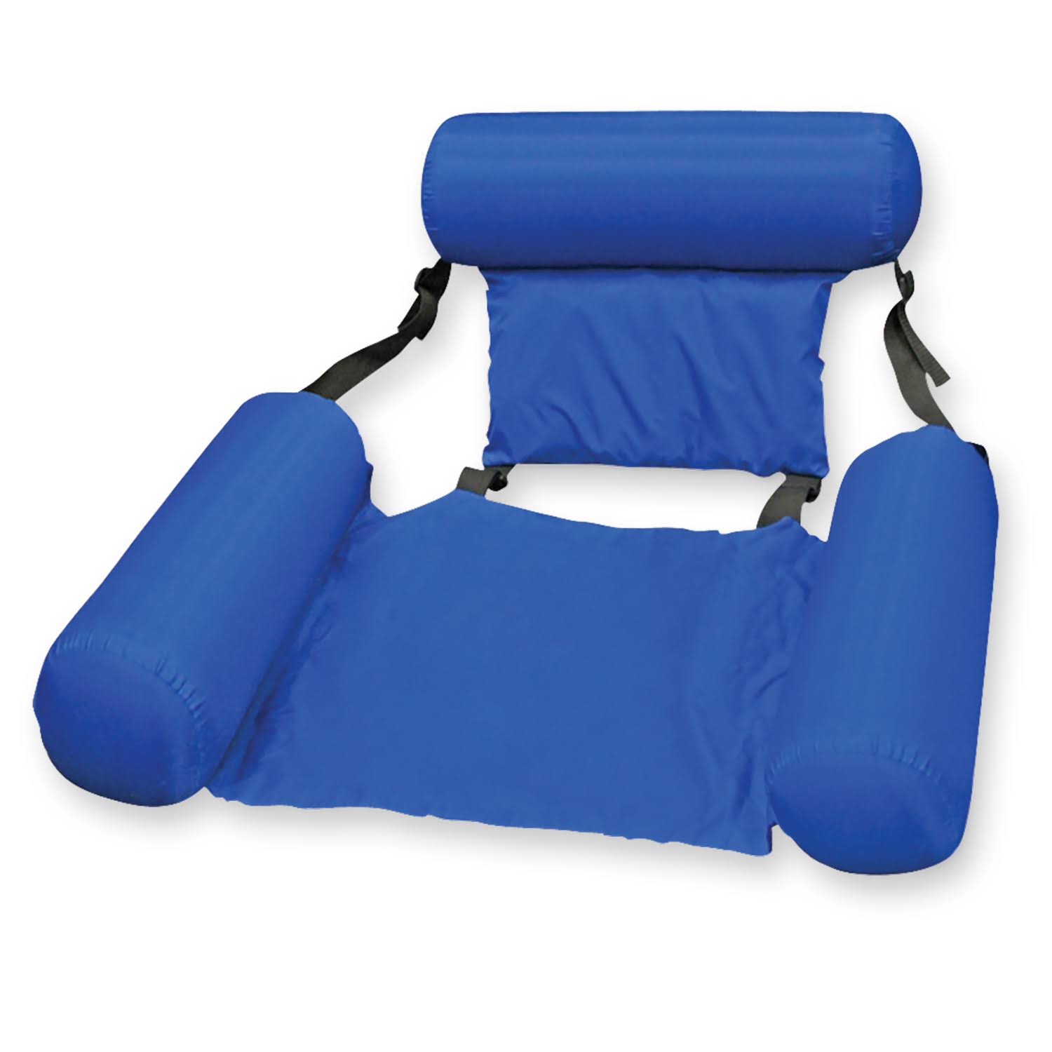9da3fad64a0b9b83ca4225da2acde0ac99d0897d22f34fc17f8f032cf94efcd5.jpg Poolmaster Water Chair Lounger, Blue - Image 1
