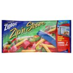 Ziploc Zip'n Steam Cooking Bags, Steam, Large - 7 bags