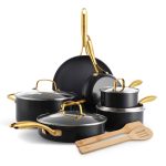 GreenPan Studio 12pc Cookware Set - Black