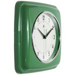 Orrwell Square Wall Clock Color: Light Green