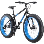 26" Dolomite Mens Fat Tire Bike, 7 Speeds, Black