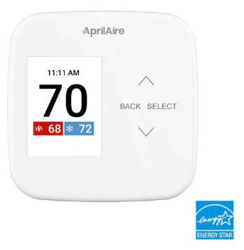 9e7e3402ee8a50f61ce29b80d2d5c1742d7e7f75a505923293f0ca7642c72e17.webp Aprilaire S86WMUPR Programmable Wi-Fi Thermostat - Image 1