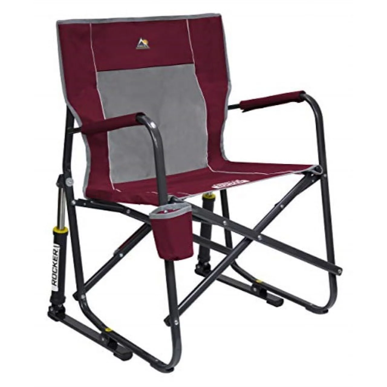 9e96c0f4bb7804a3113a515ff47daa8691cff05c489dd7342acbf8af44c3c89e.webp GCI Outdoor Freestyle Rocker Portable Folding Camping Chair, Cinnamon - Image 1