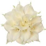 Calla Lily Artificial Flowers Real Touch Flowers Fake Lily Fake Flowers for Decoration Calla Lillies Artificial Spring Flowers Tiger Lilly Flowers