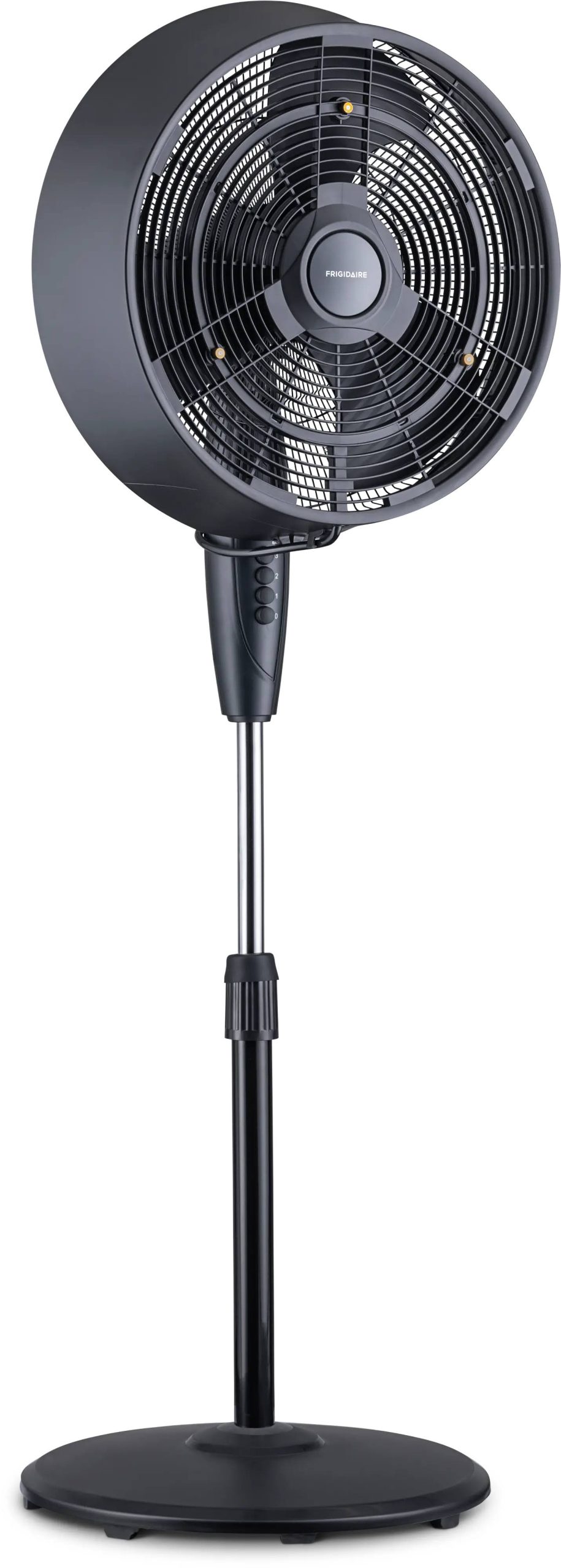 Frigidaire Outdoor Misting Fan and Pedestal Fan, Black