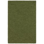 Garbrand Handmade Flatweave Green Area Rug Ebern Designs Rug Size: Rectangle 2' x 3'