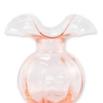 Vietri - Hibiscus Glass Bud Vase - Pink