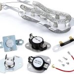 AMI Parts 8544771 & 279816 Dryer Heating Element with Dryer Thermostat & 279973 Dryer Thermal Cut-Off Fuse Kit & 3392519 Dryer Thermal Fuse Compatible