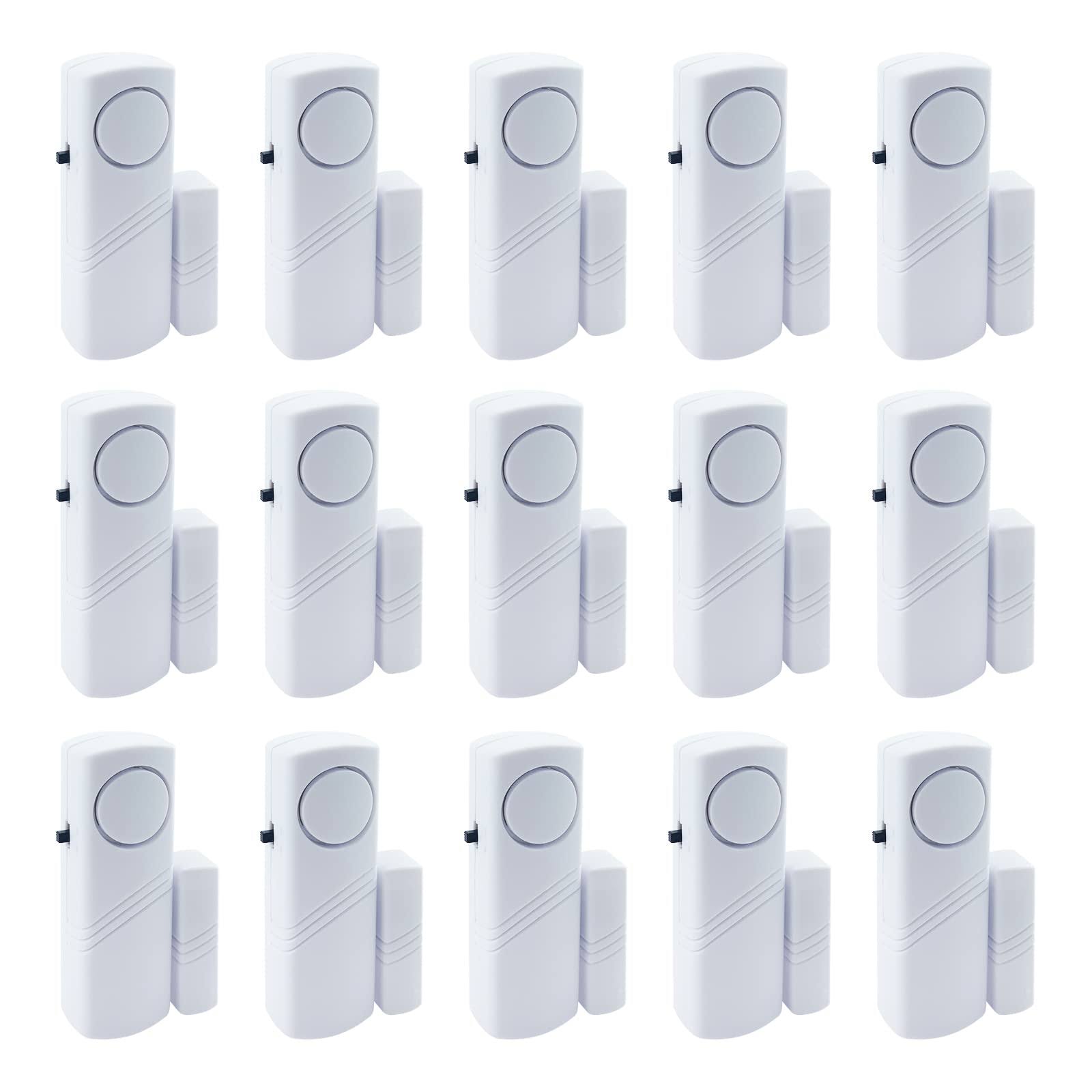 9f602e868b936ff51f45d449c2e1efab6fc1f891d92ed285f9920f9a9261bd8b.jpg Door Window Alarm 90dB Alarms for Kids Safety Wireless Sensor Burglar Alarm-window Pool Home 15 Pack at MechanicSurplus.com - Image 1